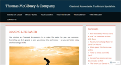 Desktop Screenshot of mcgibney.ie